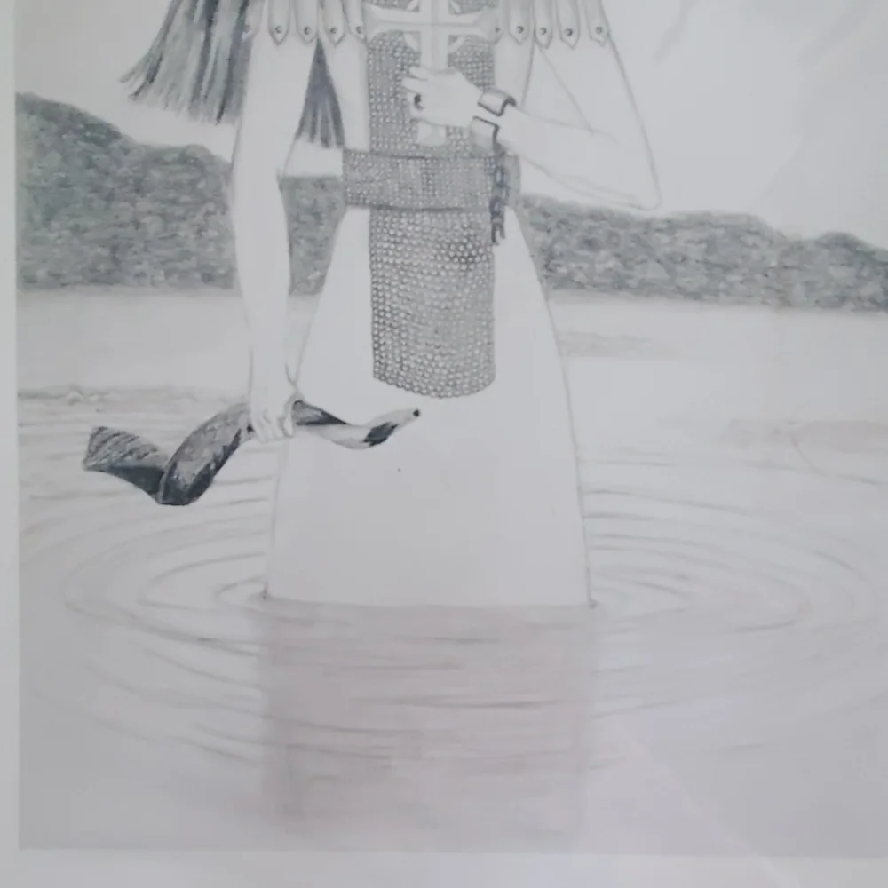 Wisdoms‎ Warrior art print